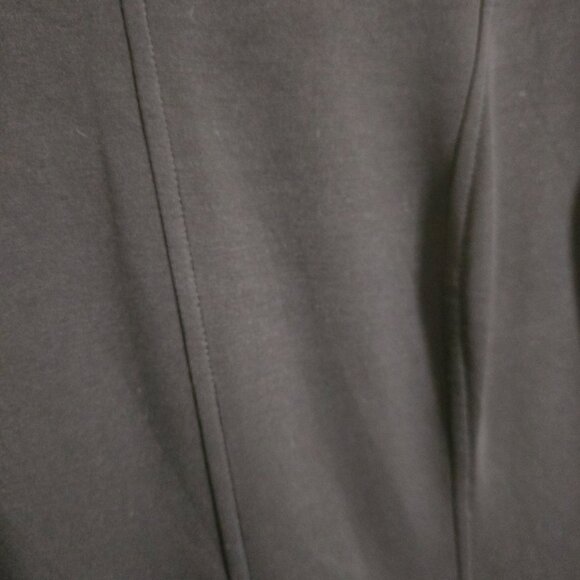 Banana Republic Seamed Knit Midi Dress Black Short Sleeve 2023 Size M - Picture 4 of 7